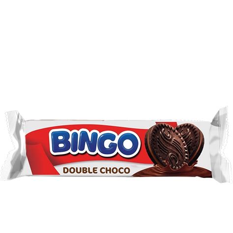 Bingo Cookie Sandwich Double Choco Slugs 75g.